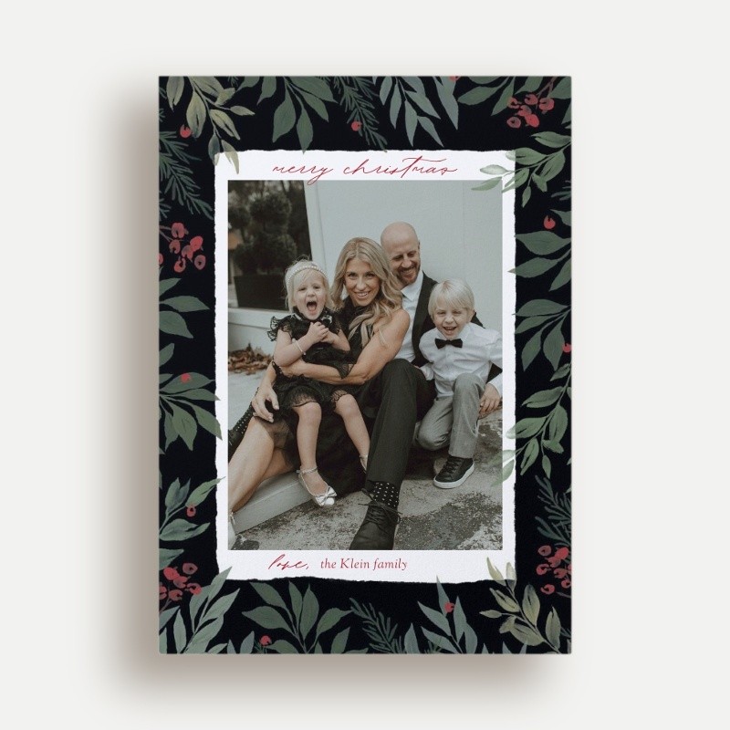 Berry Botanical Holiday Card