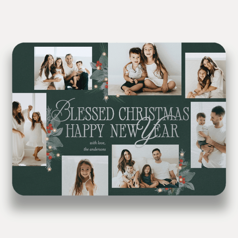Botanical Sentiment Holiday Card
