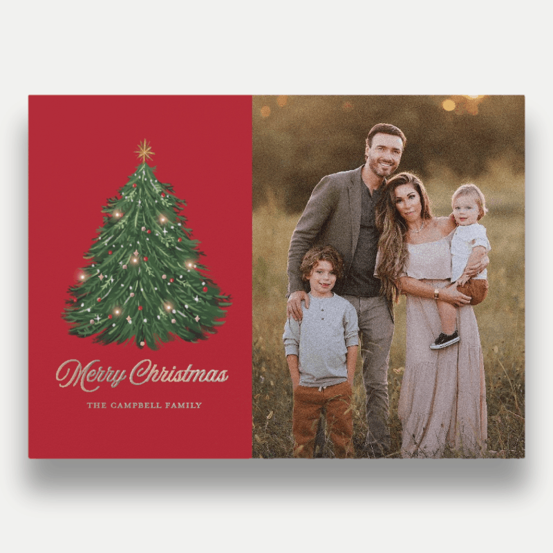 Classic Tree Holiday Card