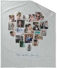 Tilted Heart Collage