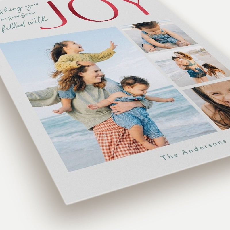 Wishing Joy Holiday Card
