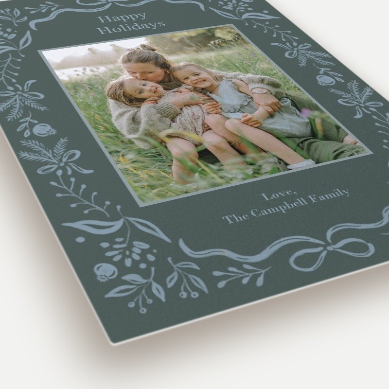 Botanical Storybook Holiday Card