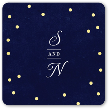 Dazzling Script Confetti