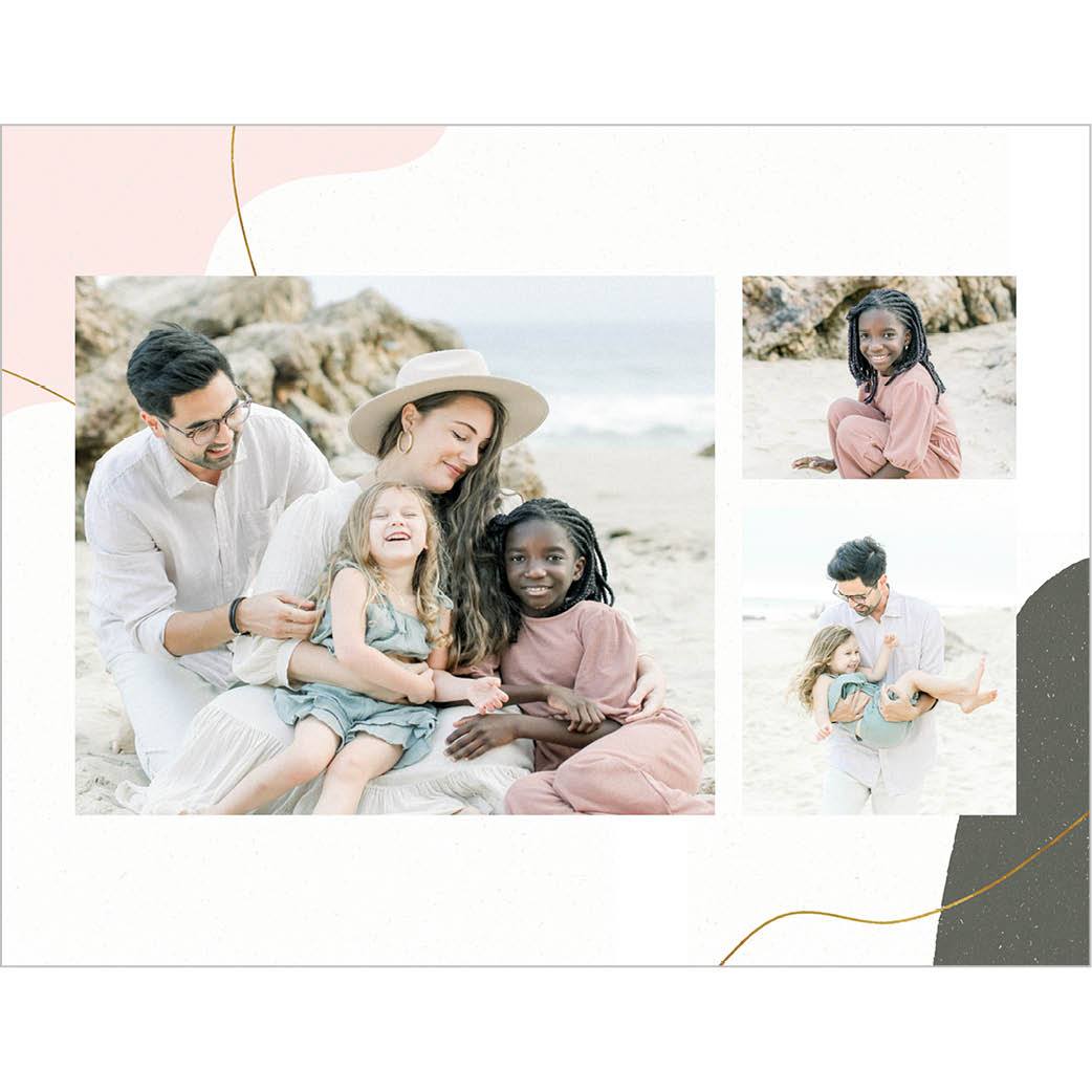 Muted Everyday Abstract Calendar 8x11 undefined  Wall Calendar