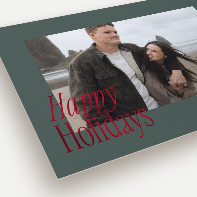 Statement Foil Holiday Card
