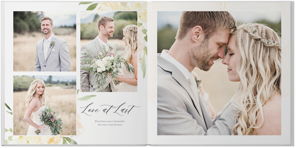 Watercolor Floral Wedding by Kim Thoa 10x10 undefined  Photo Book