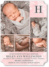 Wintry Monogram Girl