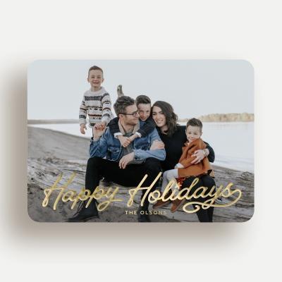 Golden Holiday Wishes