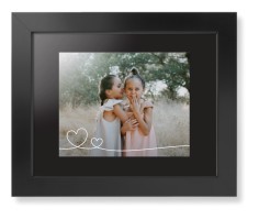 Double Heart Line Art