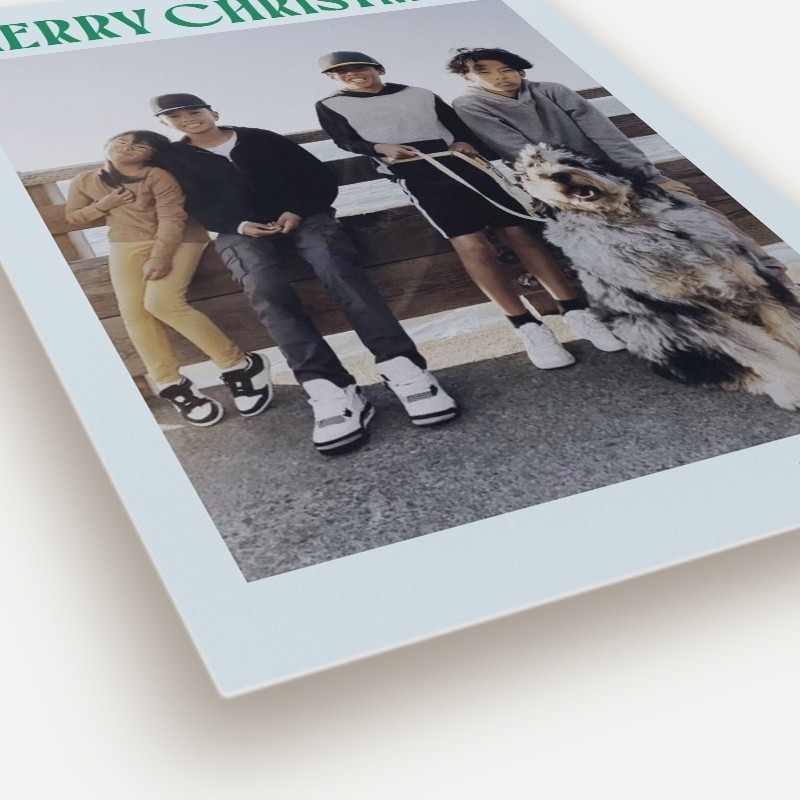 Bold Collage Holiday Card