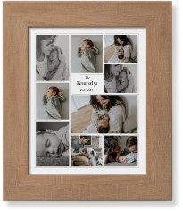 Modern Family Collage Portrait