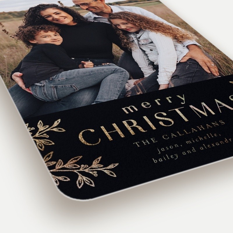 Foliage Frame Holiday Card