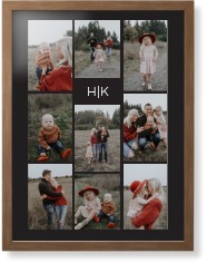 Modern Gallery Monogram of Nine