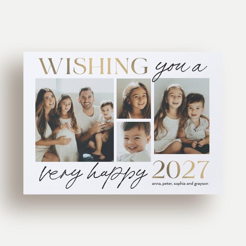 Very Happy New Year's Card
