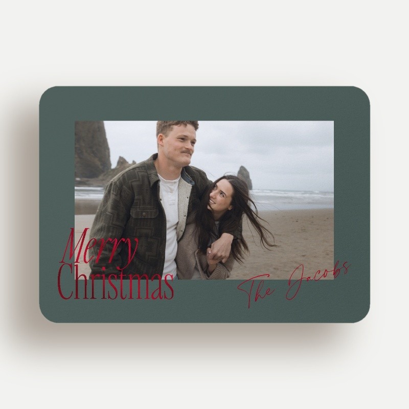 Statement Foil Holiday Card