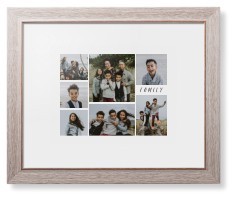 Rustic Picture Gallery Collage Of Seven