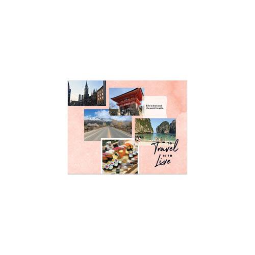 Inspirational Travel Calendar 8x11 undefined  Wall Calendar