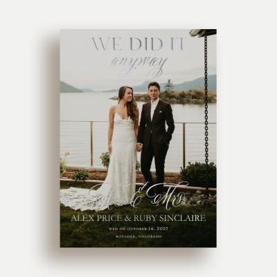 We Did It Anyway Mrs