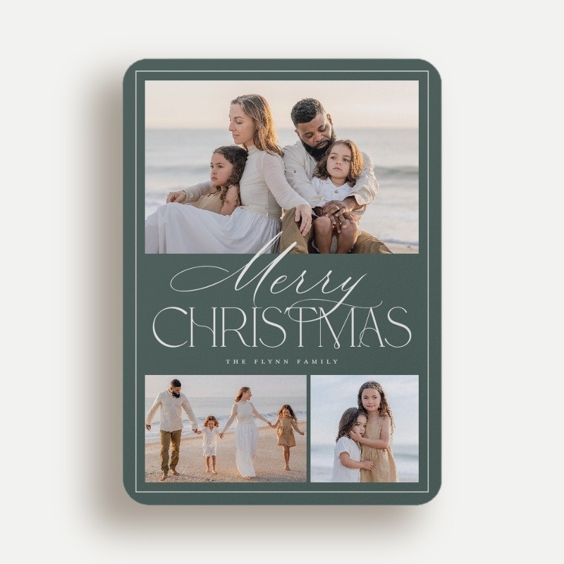 Elegant Mix Holiday Card