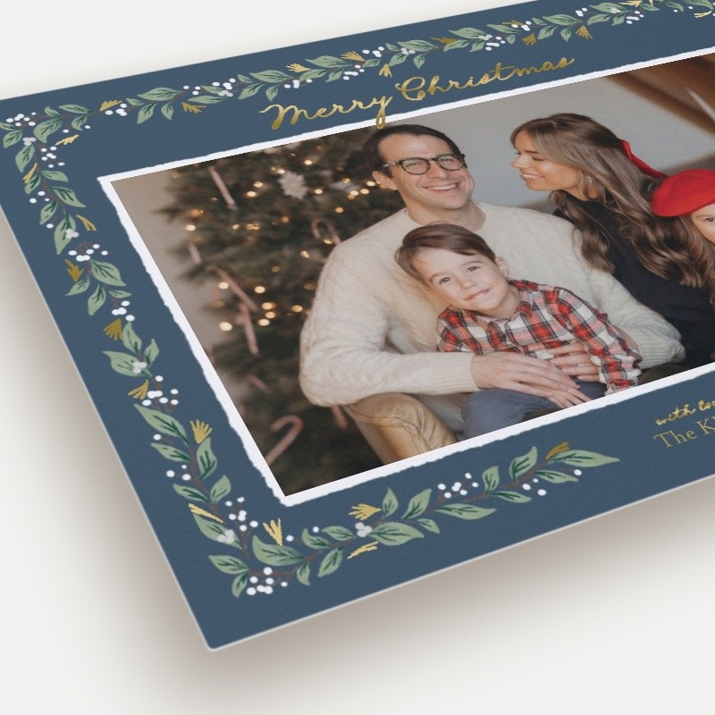 Botanical Frame Holiday Card