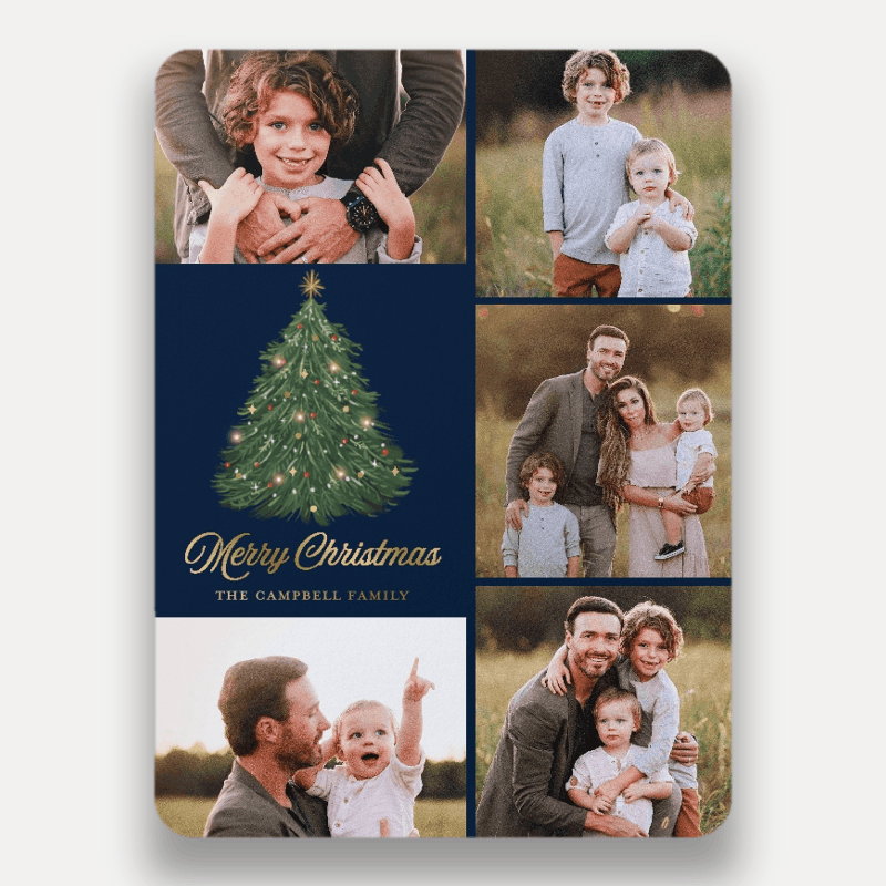 Classic Tree Holiday Card
