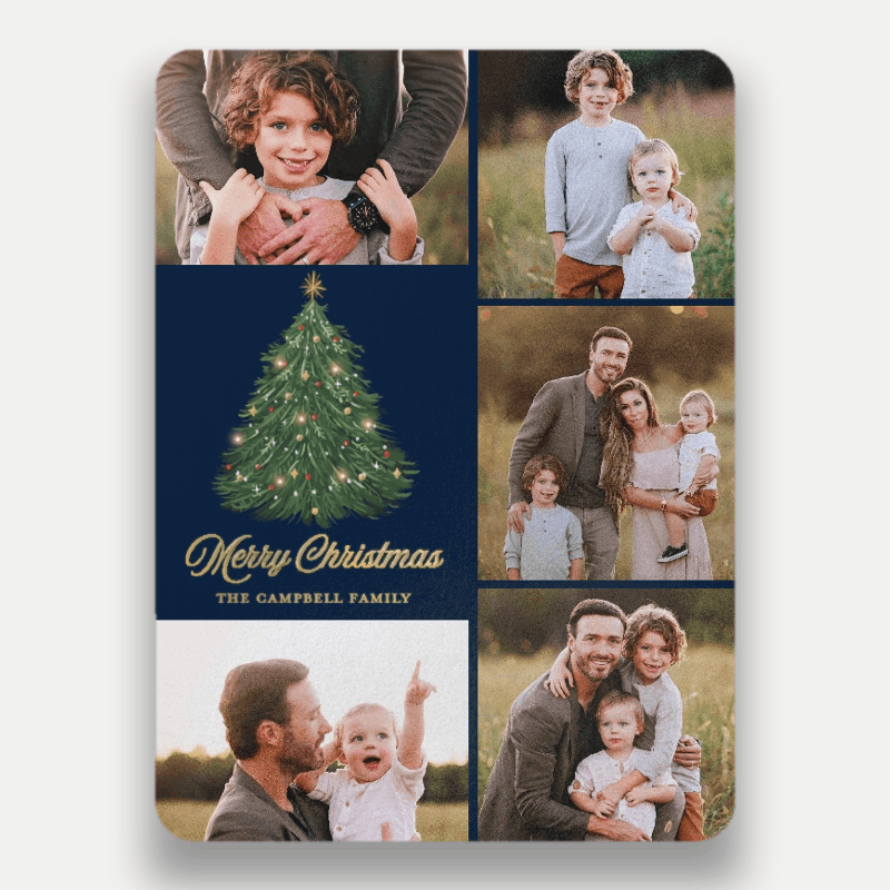 Classic Tree Holiday Card