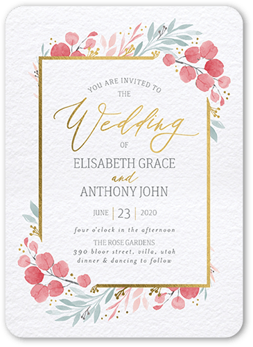 Intimate Wedding Invitations