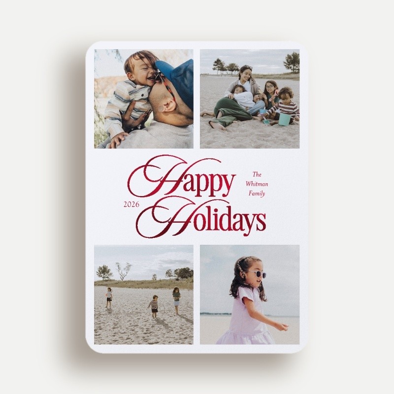 Grand Collage Holiday Card