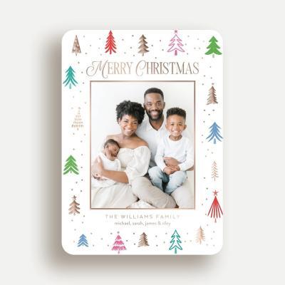 Festive Tree Border