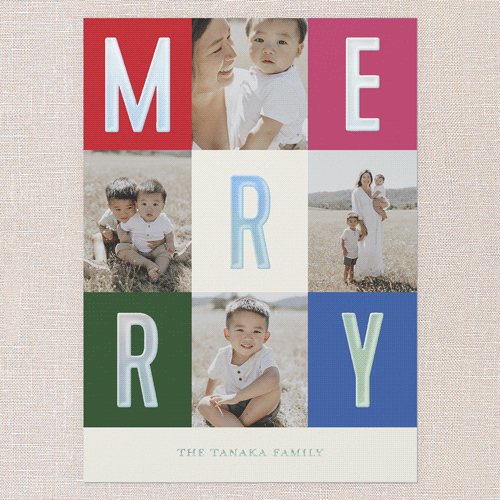 Modern Colorblock Merriment