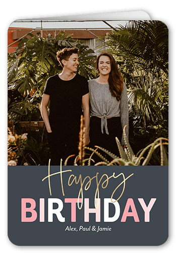 Birthday Coral Colors