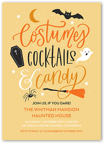Halloween Invitation Printables