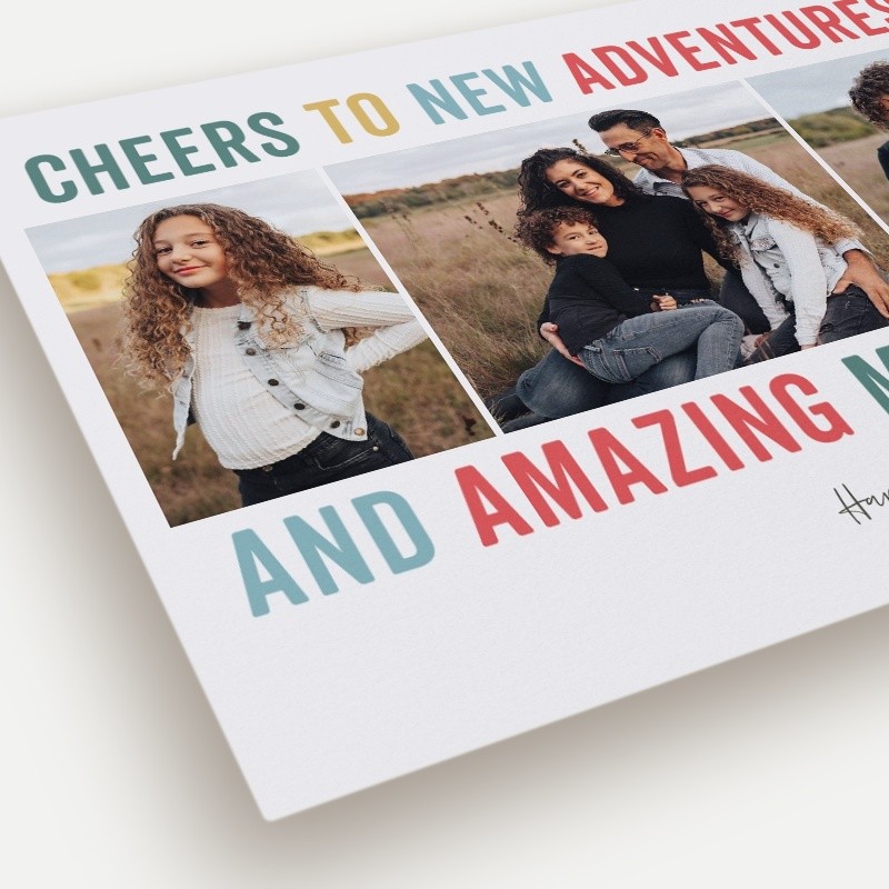 Bold Adventures New Year's Card