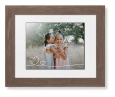 Double Heart Line Art