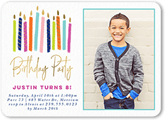 Party Candles Boy