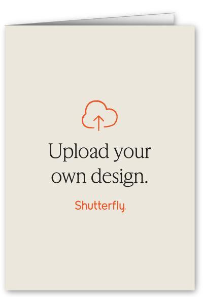 Upload Your Own Design 5x7 Folded