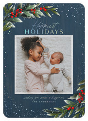 Frosty Foliage Frame