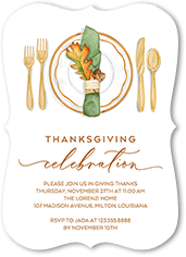 Thanksgiving Setting