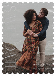 Upright Headline 5x7 Foil Stamped