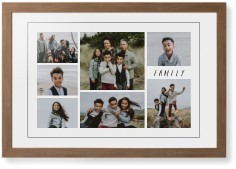 Rustic Picture Gallery Collage Of Seven