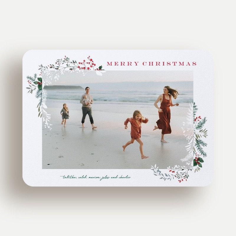 Winter Sprigs Holiday Card