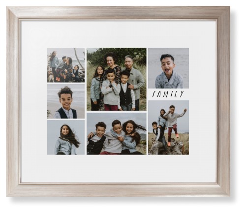 Rustic Picture Gallery Collage Of Seven