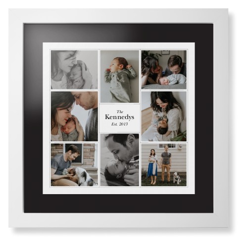 Modern Family Collage Portrait