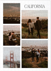 Travel Collage Portrait