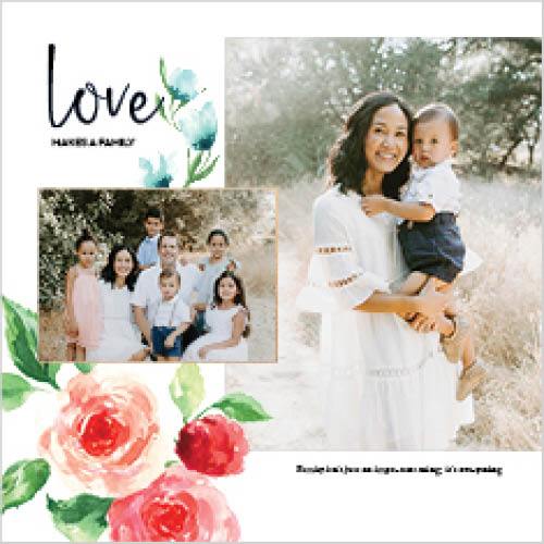 Colorful Blooms 12x12 undefined  Premium Album