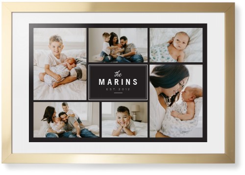 Contemporary Family Collage