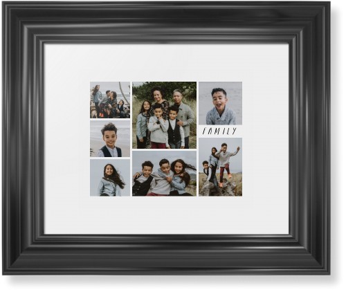 Rustic Picture Gallery Collage Of Seven