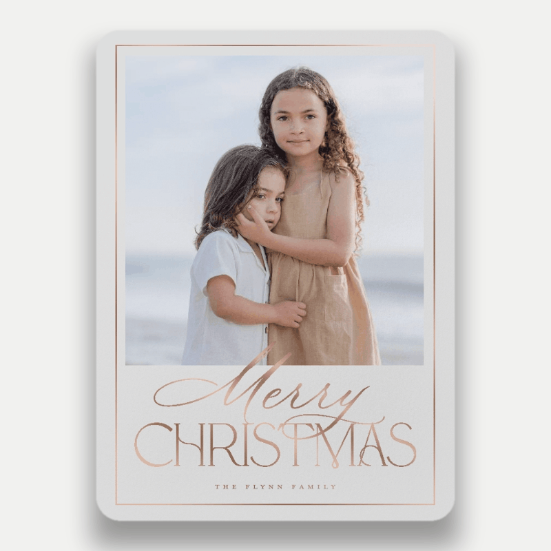Refined Collage Holiday Card