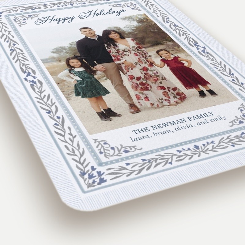 Botanical Flourish Holiday Card