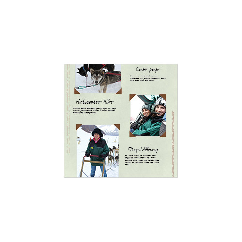 Destination Alaska 12x12 undefined  Premium Album